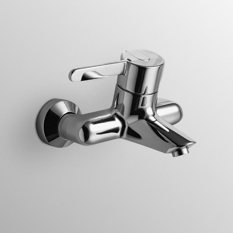 A4162AA Настенный термостатический однорычажный смеситель для ванны/душа с цикловым затвором Ideal Standard CERAPLUS - Вид №1