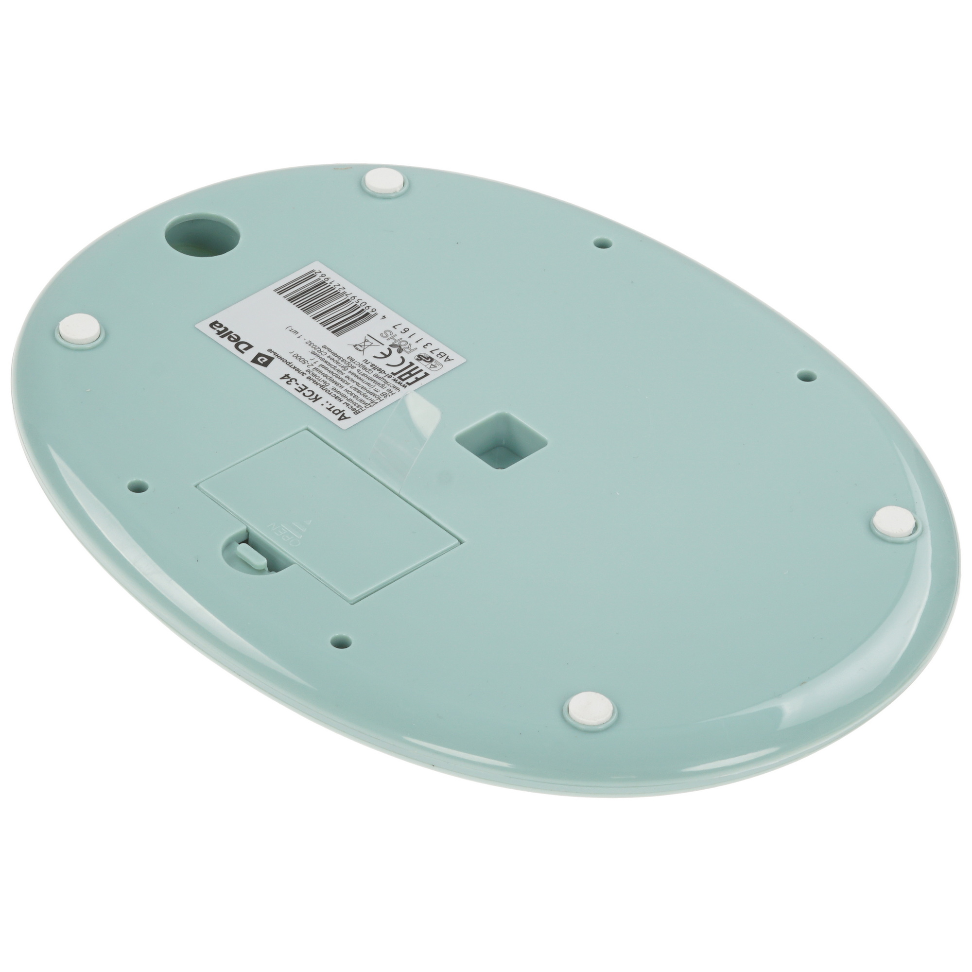 9235465 Кухонные весы DELTA KCE-34 зеленый STDN-0013197 - Вид №4