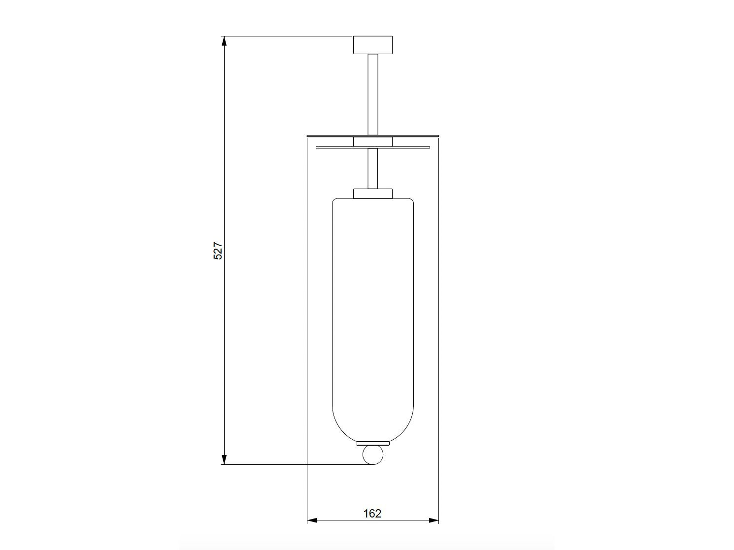 Светодиодный потолочный светильник из латуни и стекла LUCE TU Dom ARCH-00023333 - Вид №2