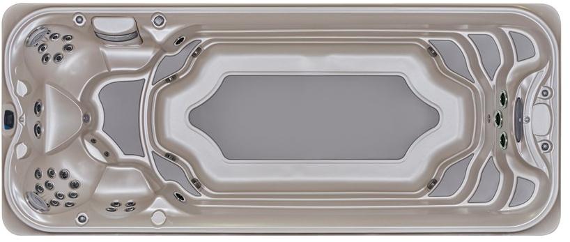 Jacuzzi® 6-местный 7-местный противоточный мини-бассейн sun-id-1402303 - Вид №2