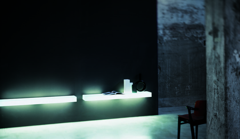 Glas Italia Хрустальная полка со встроенной подсветкой sun-id-1373178 - Вид №2