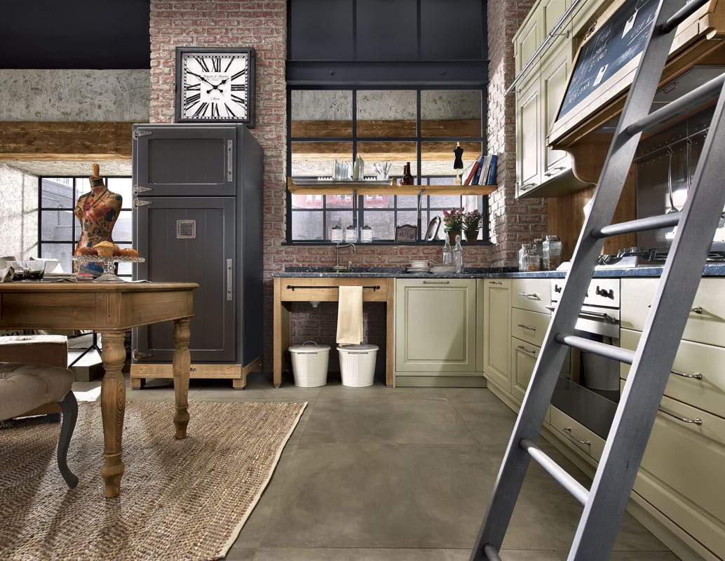 Лакированная кухня Marchi Cucine ARCH-00004417 - Вид №1