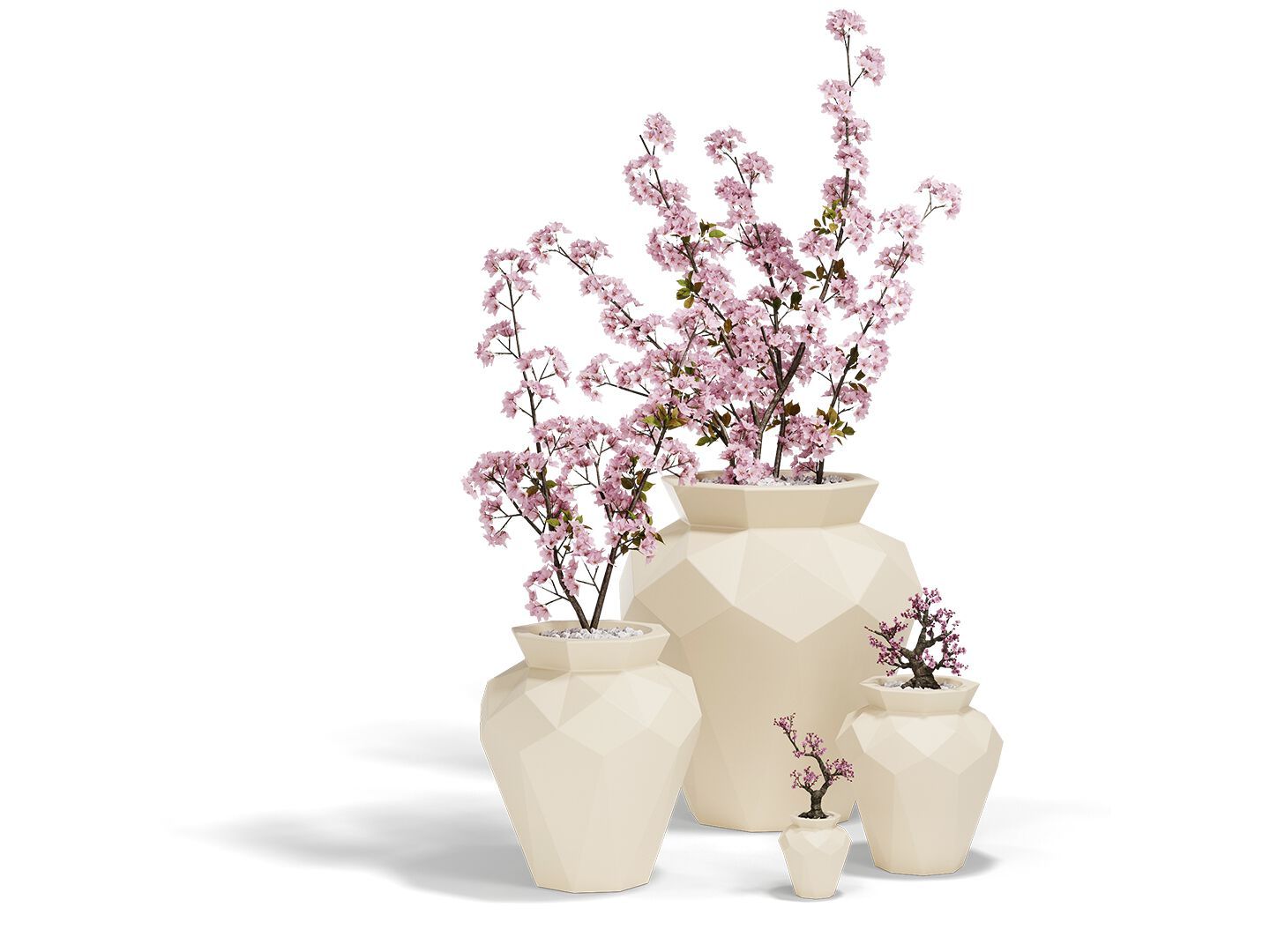 Садовый горшок Vondom оригами ARCH-00092421 - Вид №1