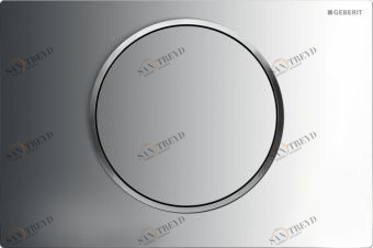 115.758.KH.5 смывная клавиша SIGMA 10 (хром гл/мат) Santreyd 