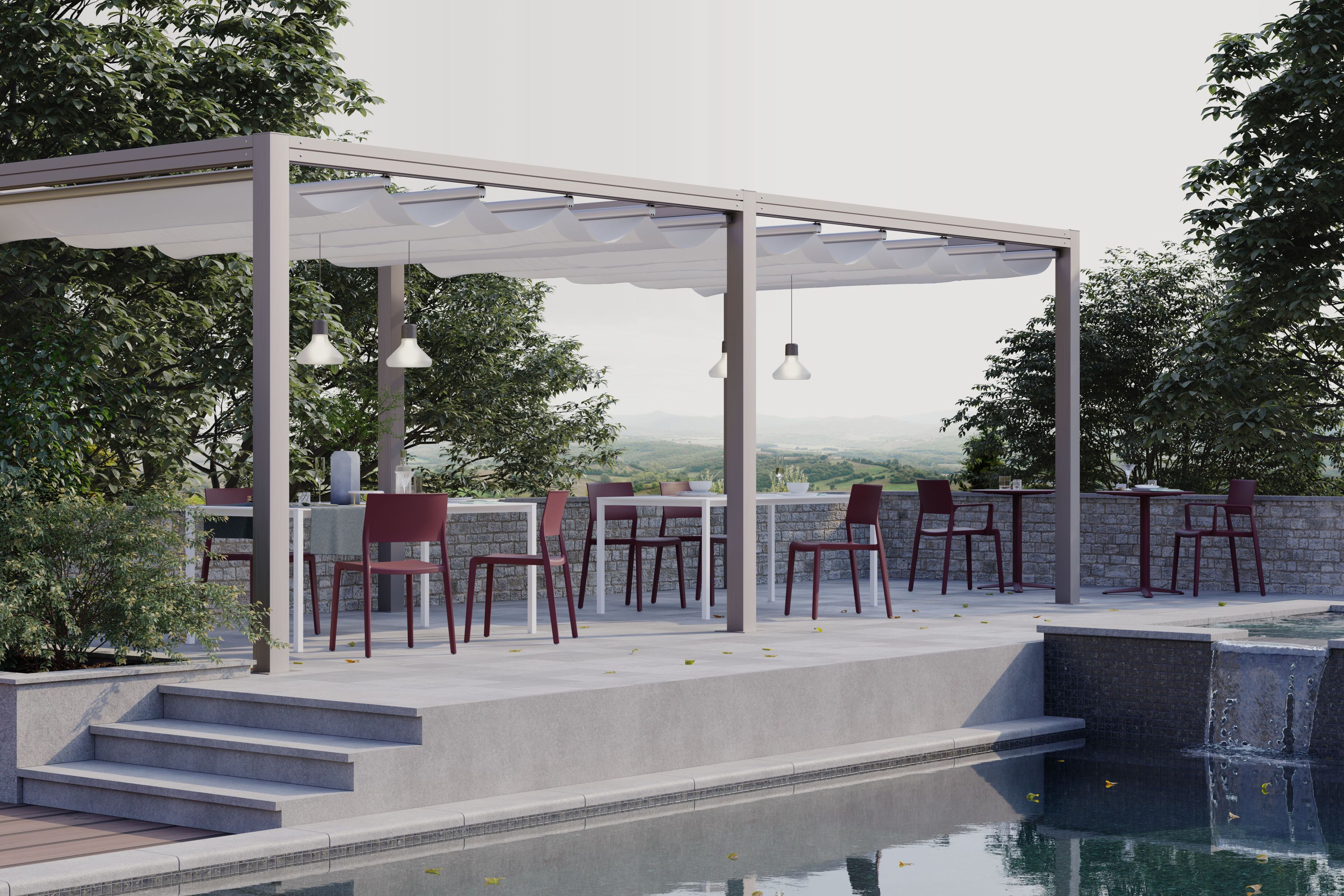 Квадратный или прямоугольный стол из ламината GABER PAREO ARCH-00119241 - Вид №1