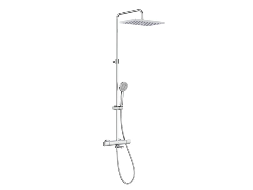 Термостатическая настенная душевая колонна с ручным душем Roca T-SQUARE 5A2H2EC00 ARCH-00038705