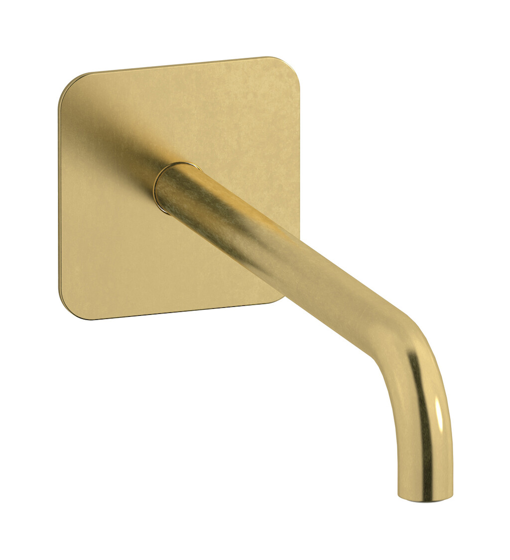 Настенный длинный излив WE ARE IB rx322on_22 Natural Brass Reflex