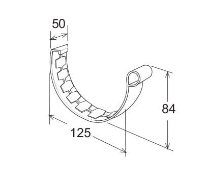 Простое клеевое соединение для желоба 125 First Corporation First Plast ARCH-00068634 - Вид №2