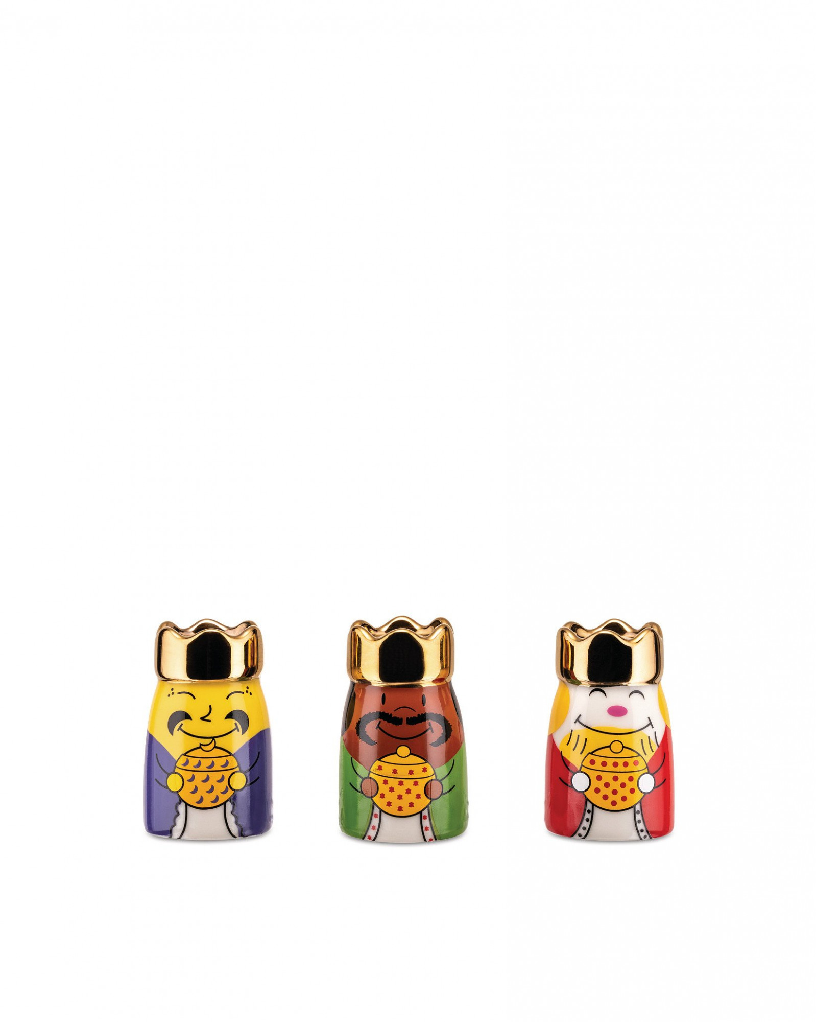 Набор из 3 фигурок Alessi Re Magi AMGI10SET1