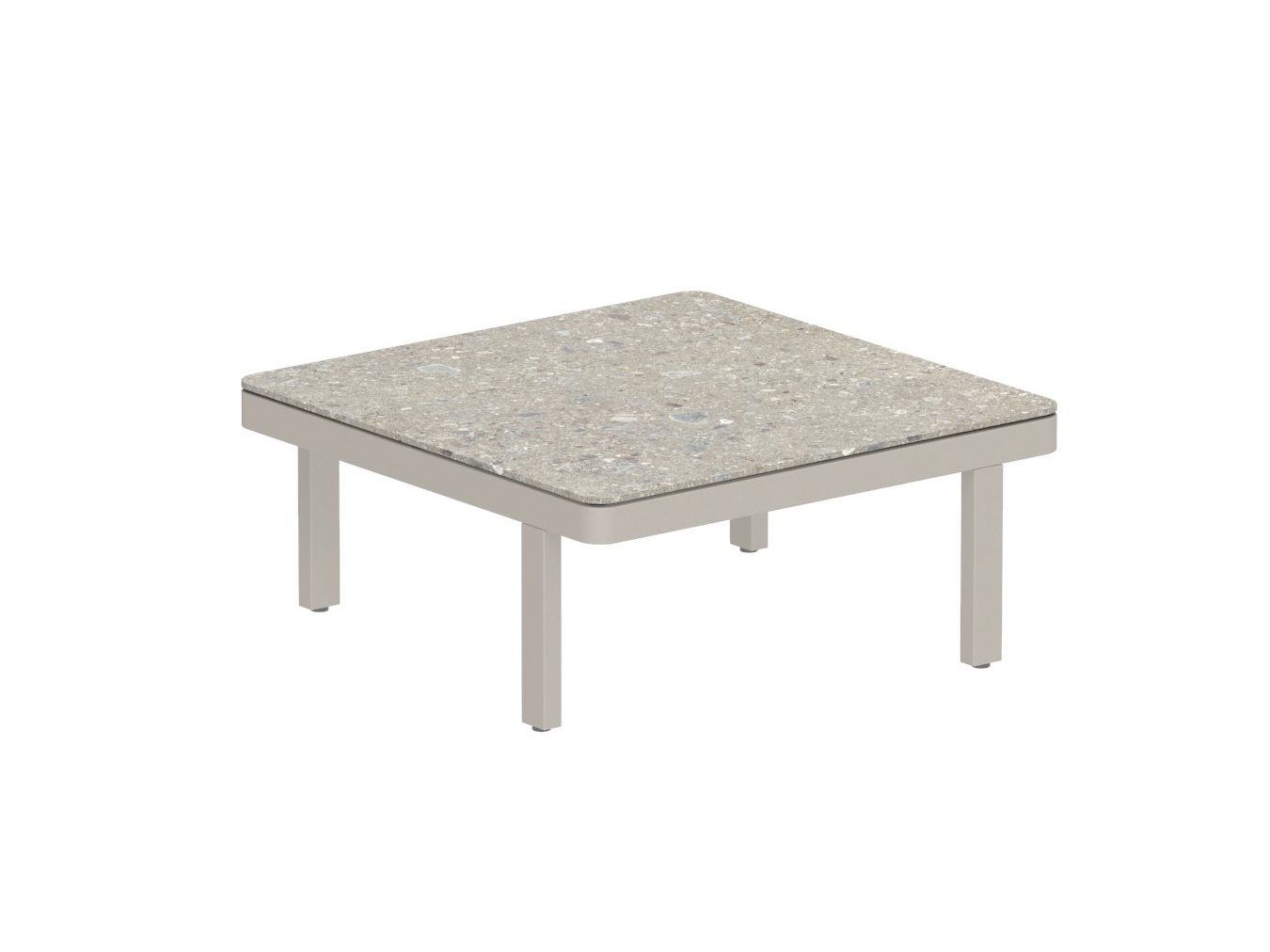 Алюминиевый квадратный садовый столик с порошковым покрытием Royal Botania Alura Lounge ARCH-00148085 - Вид №2