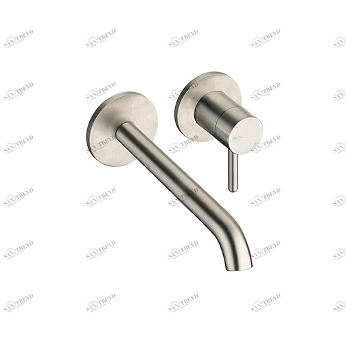 CRIIX259 Смеситель для раковины LARGE, настенный, внешние части для CRICS200 (правая сторона) - CRICS201 (левая сторона) со сливом Up & Down 1 "1/4 Cristina Rubinetterie 