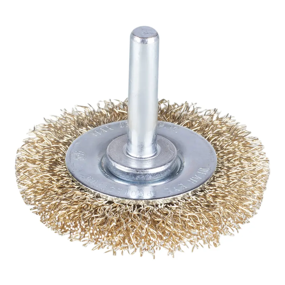 Дисковая щетка Dexter 50 мм для очистки металла от ржавчины 17410428 STLM-0008123