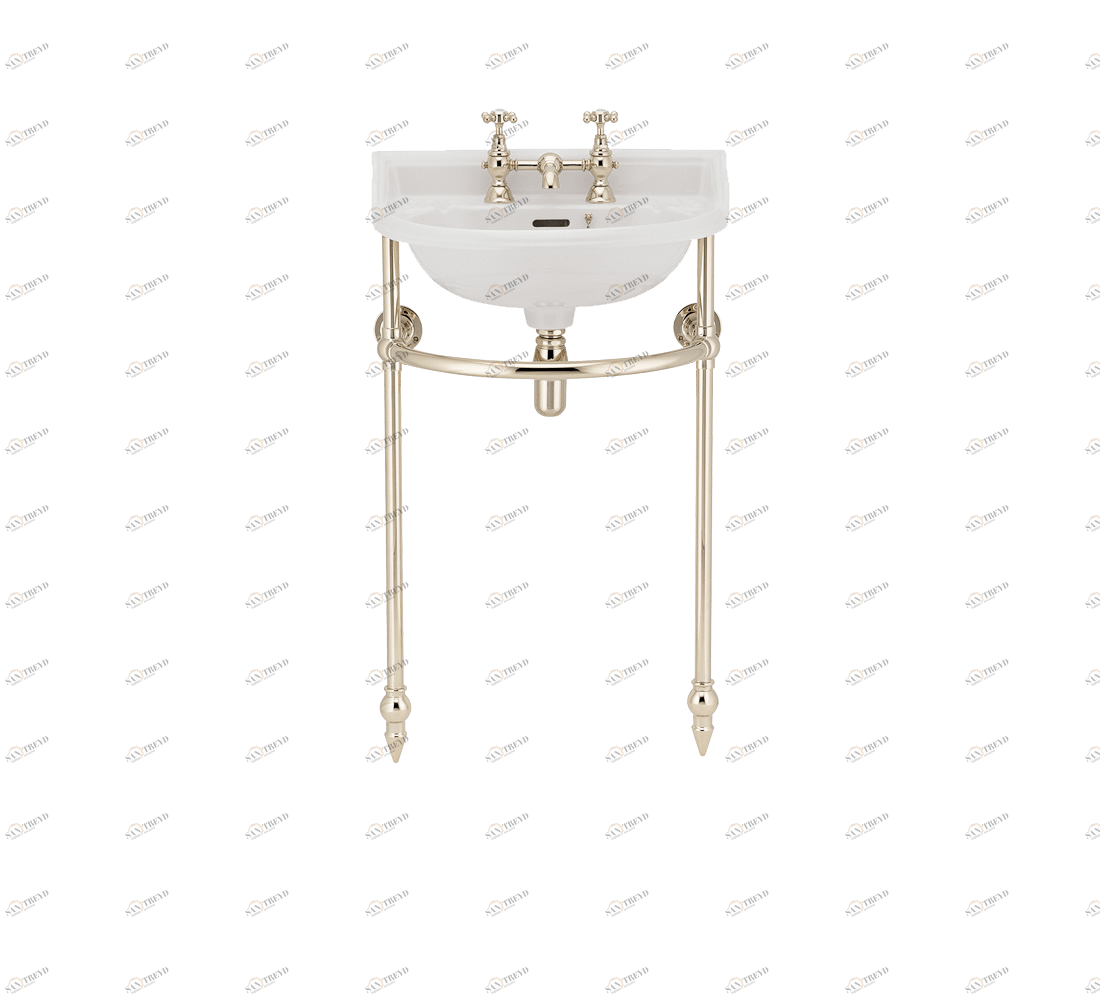 Gentry Home Таз большой белый Victorian Incalux GH101963