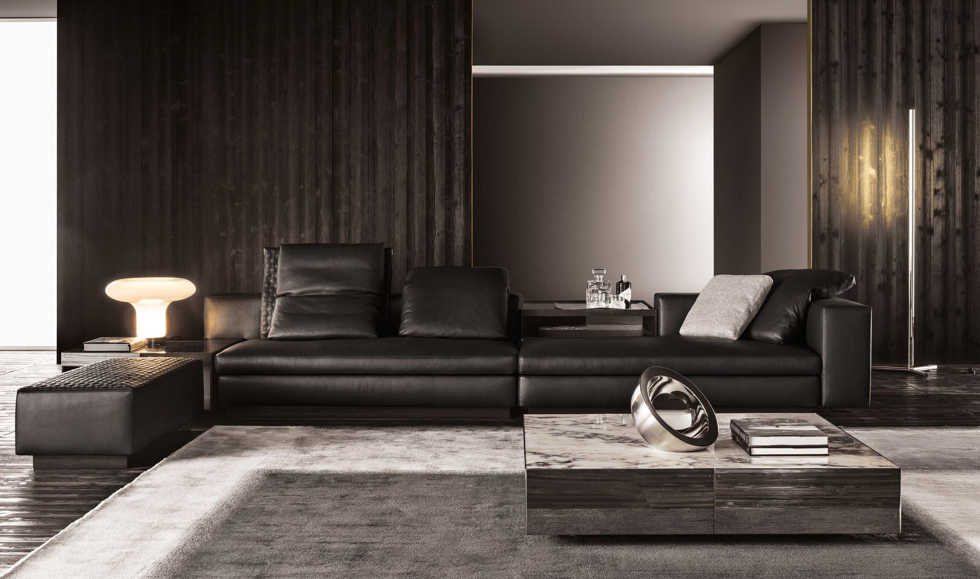 Модульный тканевый диван Minotti ARCH-00045463 - Вид №2