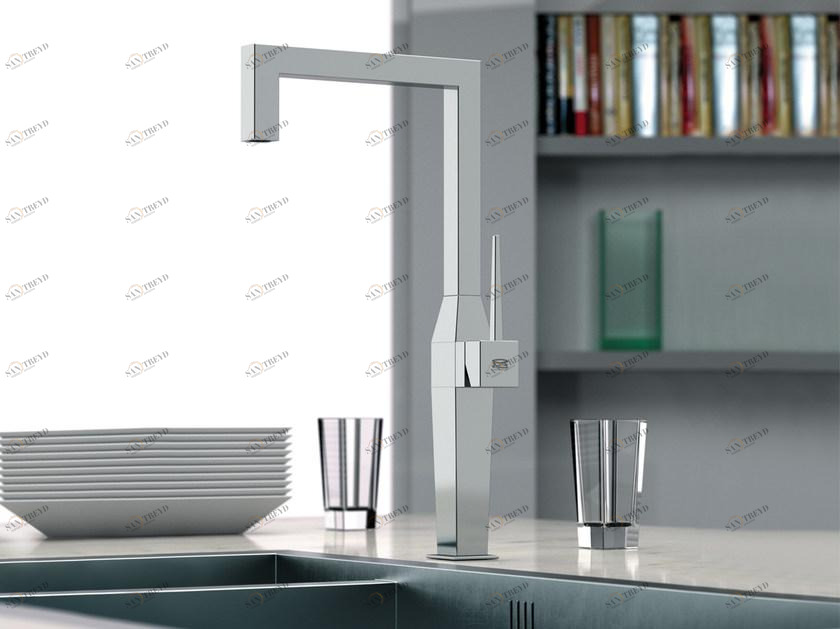 Remer Rubinetterie Смеситель кухонный с поворотным изливом Cucina Qk 72