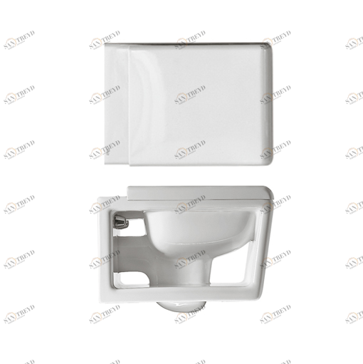 30345 Подвесной унитаз настенный Зеленый Althea Ceramica Design Outline Италия