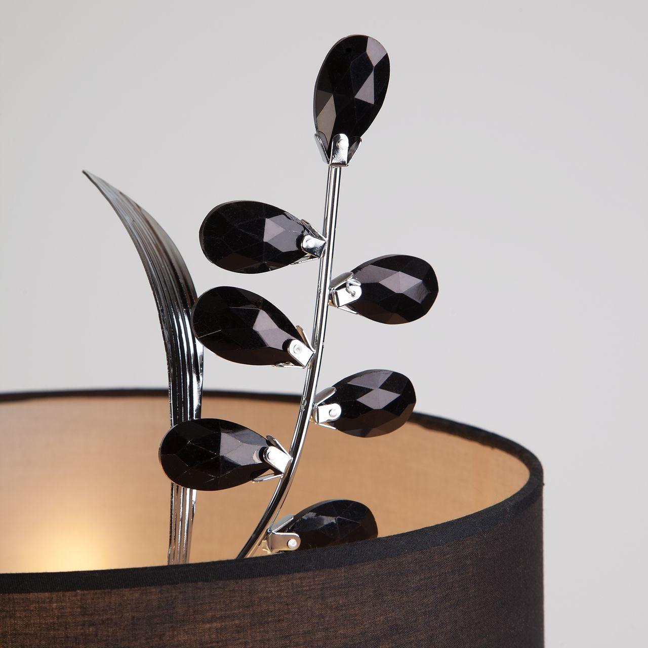 Торшер Eurosvet Florian 01016/1 хром EUROSVET  181129 Черный  - Вид №2