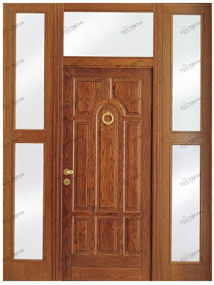 TORTEROLO & RE Бронированная входная дверь со стеклянными панелями sun-id-1426256