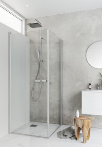 1450436 Igloo Pro Corner Двойное Прозрачное Стекло 90X100 Hafa Прозрачный