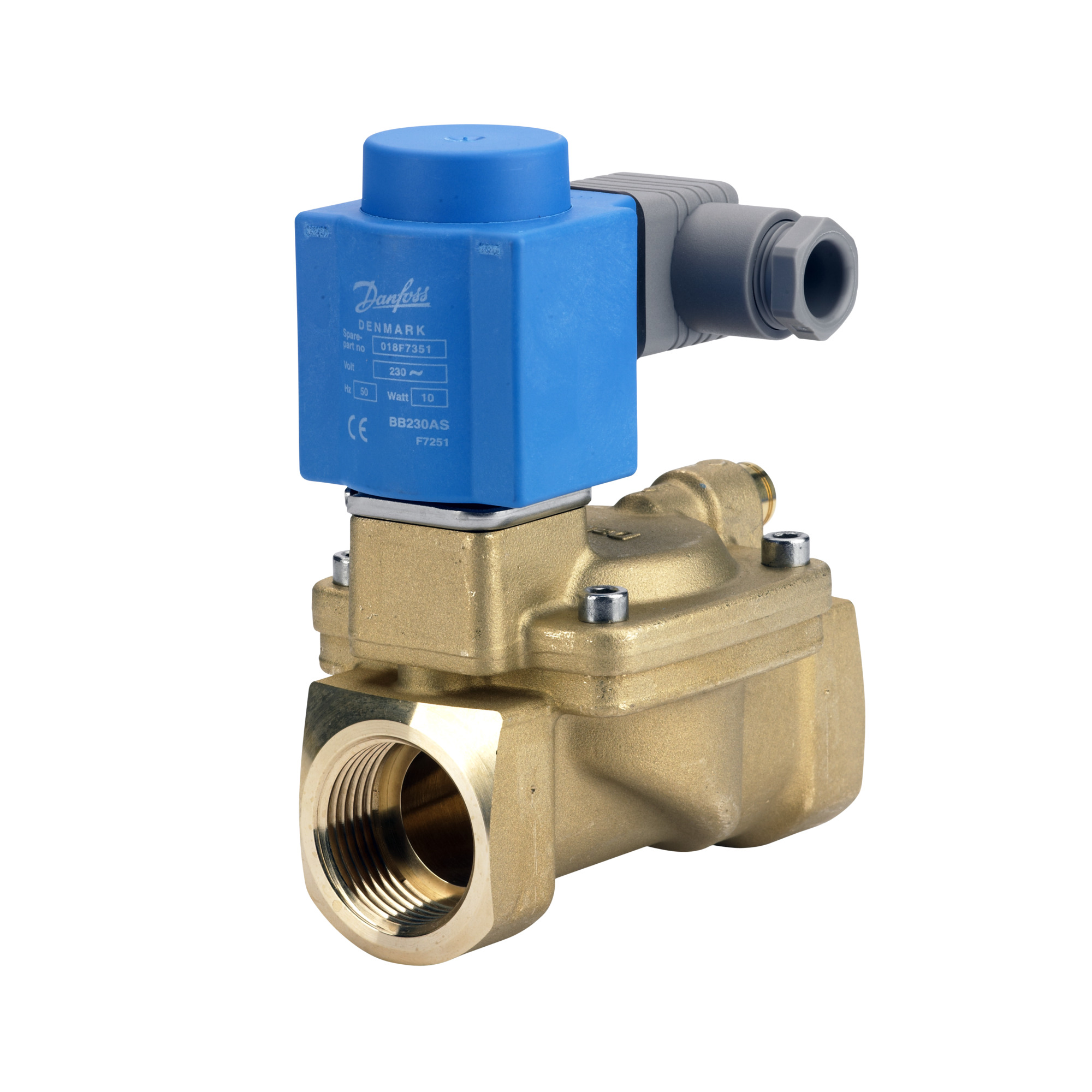 Danfoss EV220B — двухходовые электромагнитные клапаны для общей промышленности Клапан электромагнитный EV220B с кат. 032U460416  - Вид №38