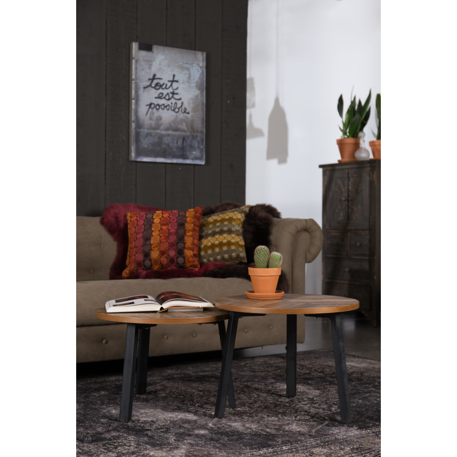 Столик кофейный Mundu (набор из 2 шт.) Dutchbone 2200018 - Вид №2