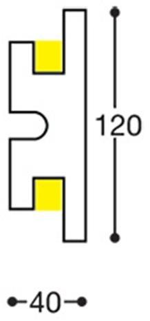 Eleni Линейный световой профиль для светодиодных модулей  El302  - Вид №4