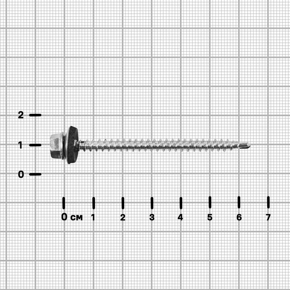 Саморезы кровельные Standers с буром для металлочерепицы и профнастила 89212988 STLM-1009825 - Вид №2