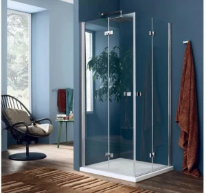 INDA® Душевая кабина из стекла с откидной дверцей Sim