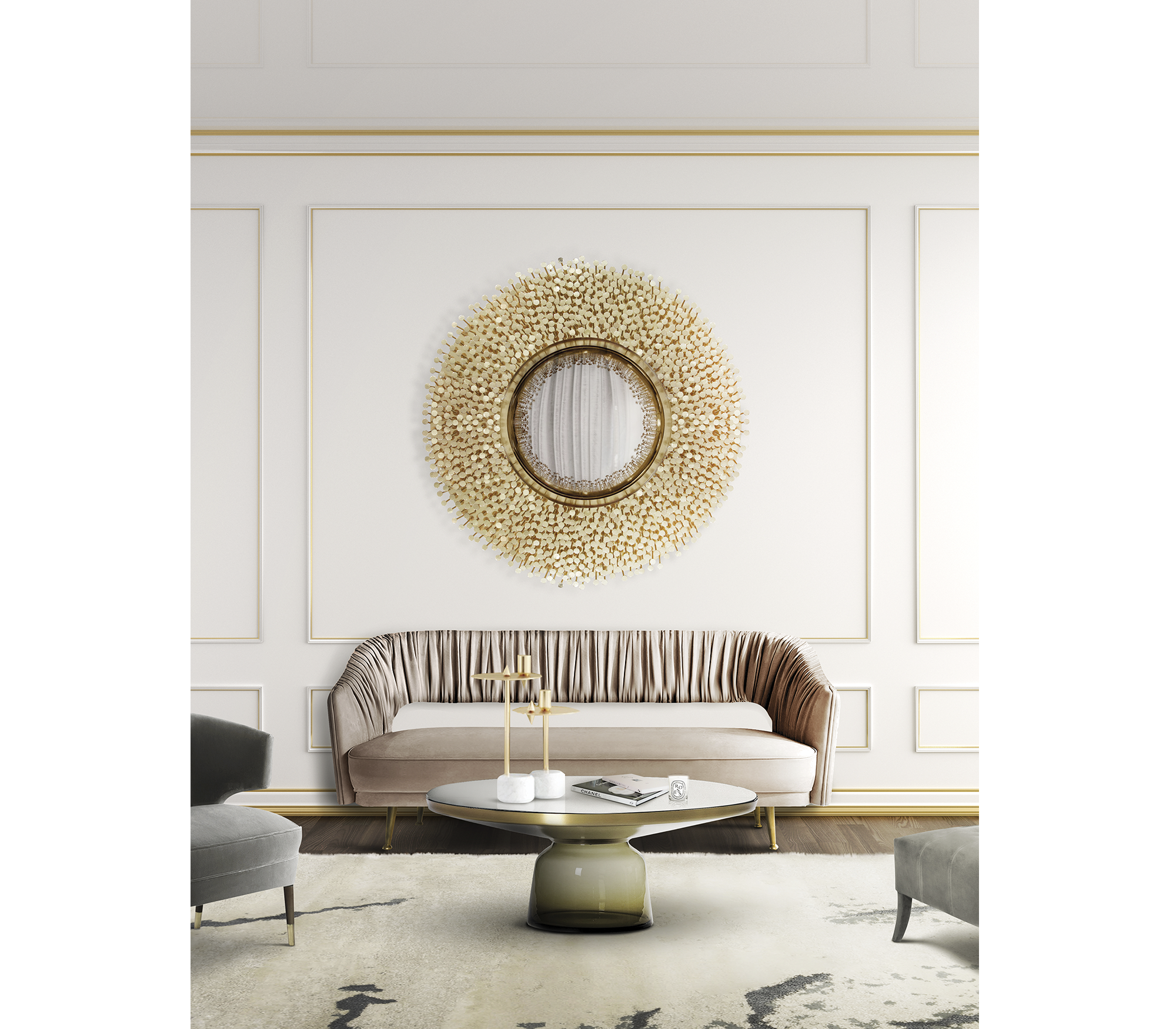 0-255 Робин зеркало Boca Do Lobo  - Вид №5