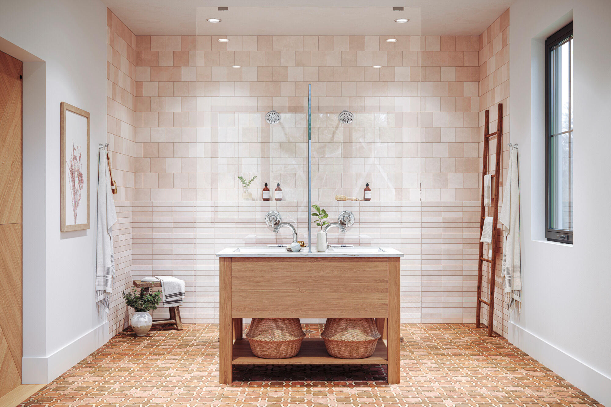 T14233 Отделка для душа Monitor 14 Series Delta Faucet Kayra Хром - Вид №3