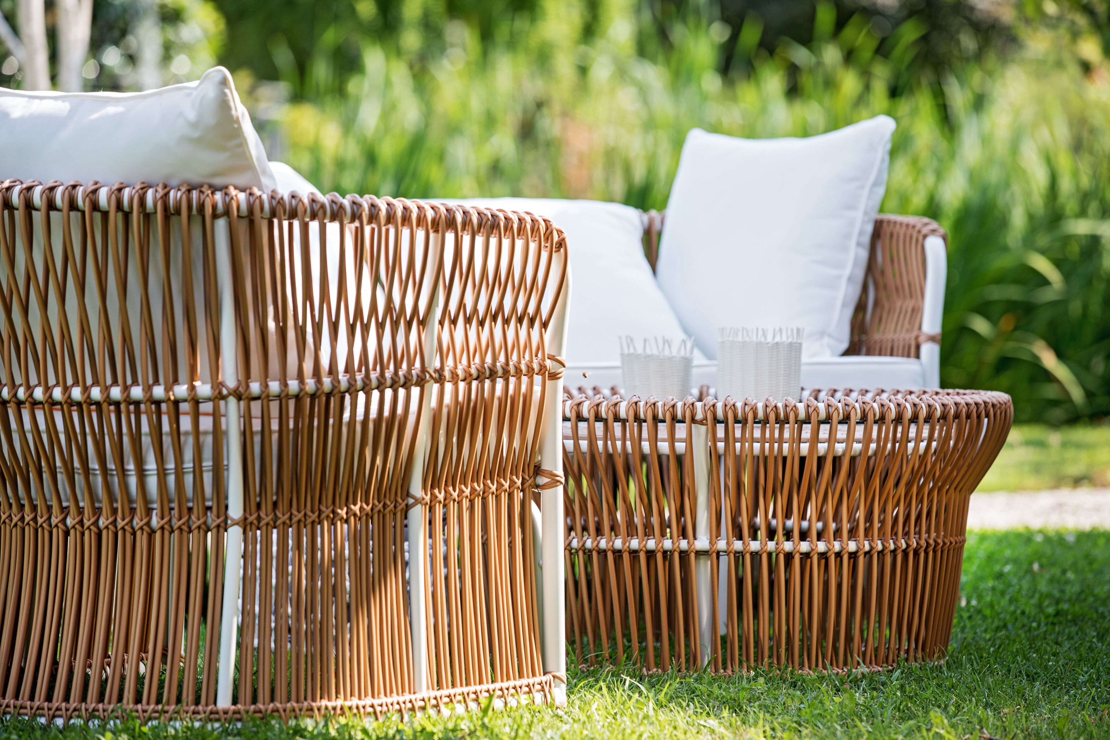 Круглый журнальный столик из синтетического волокна cbdesign Гренада ARCH-00117412 - Вид №5