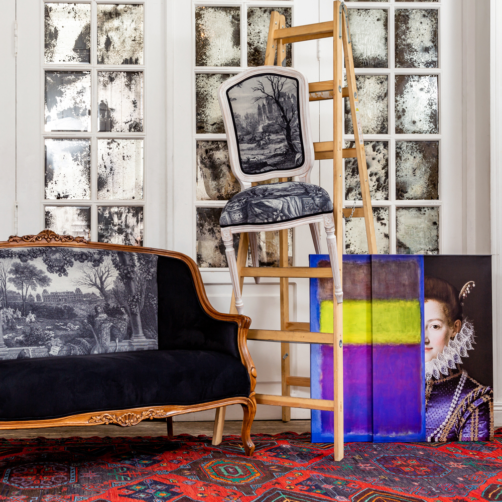 30101910 Арт-портрет «Кристина» (холст, галерейная натяжка) Object Desire  - Вид №3