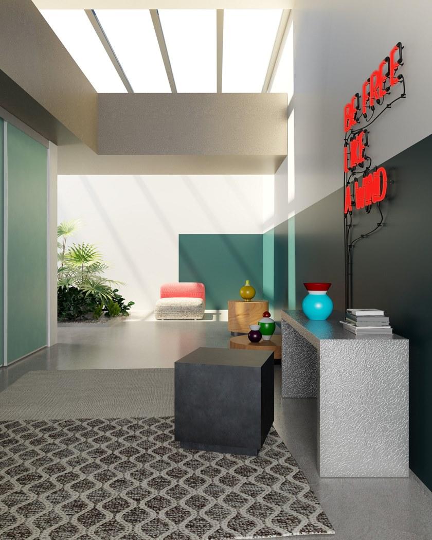 De Rosso Шкаф на заказ с hpl и алюминиевыми раздвижными дверями Aliante system sun-id-1499520 - Вид №28