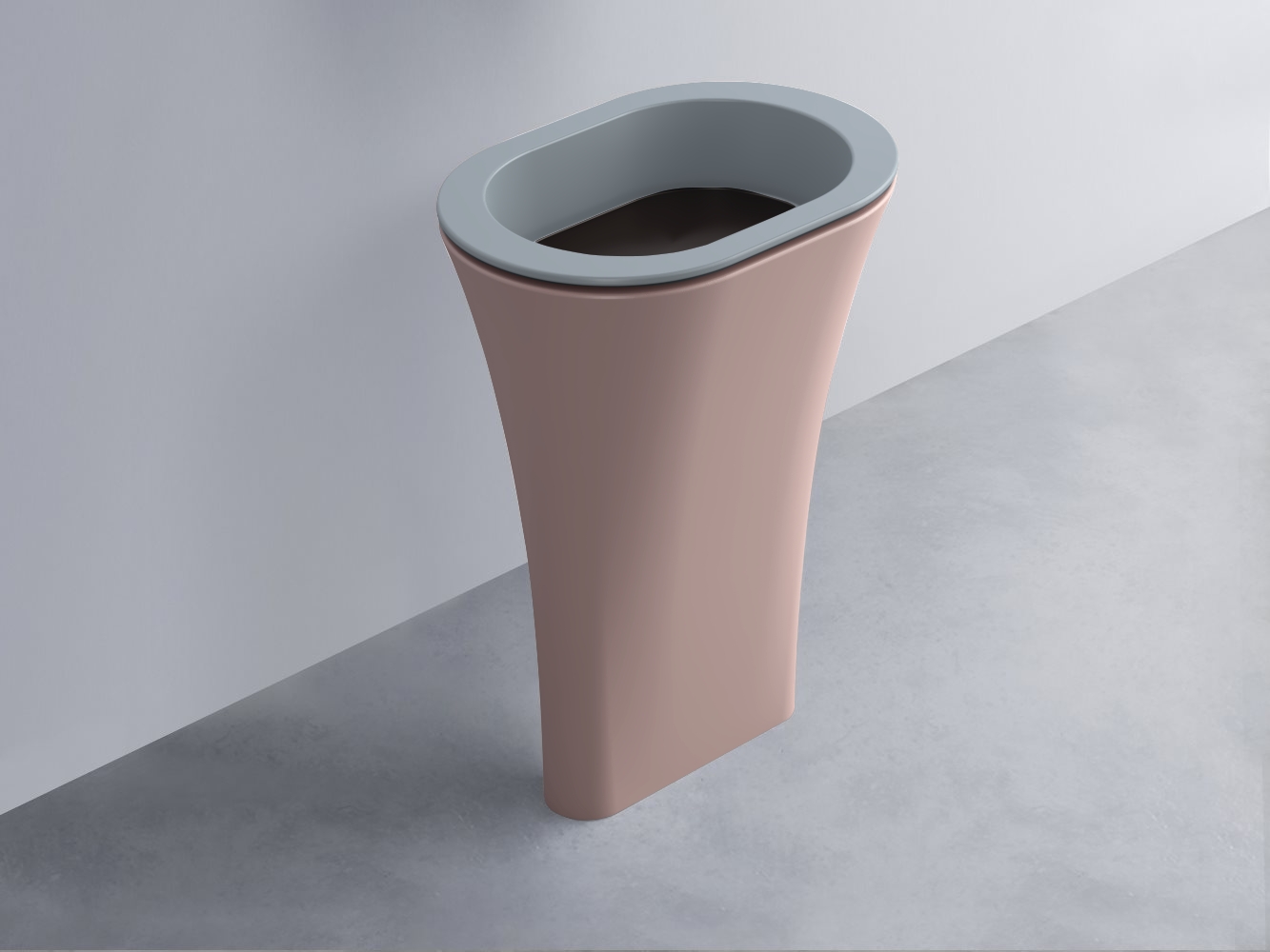 AMLA65-BR+AMPILO-LV+AMCOLO-CP Раковина Amedeo Ovale отдельностоящая cielo Enjoy + Amedeo Ceramica Cielo