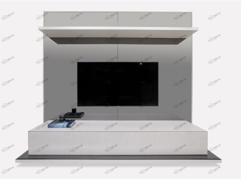 MORADA Стенка для хранения из дерева и стекла со встроенным освещением Sunrise Sunrise wu