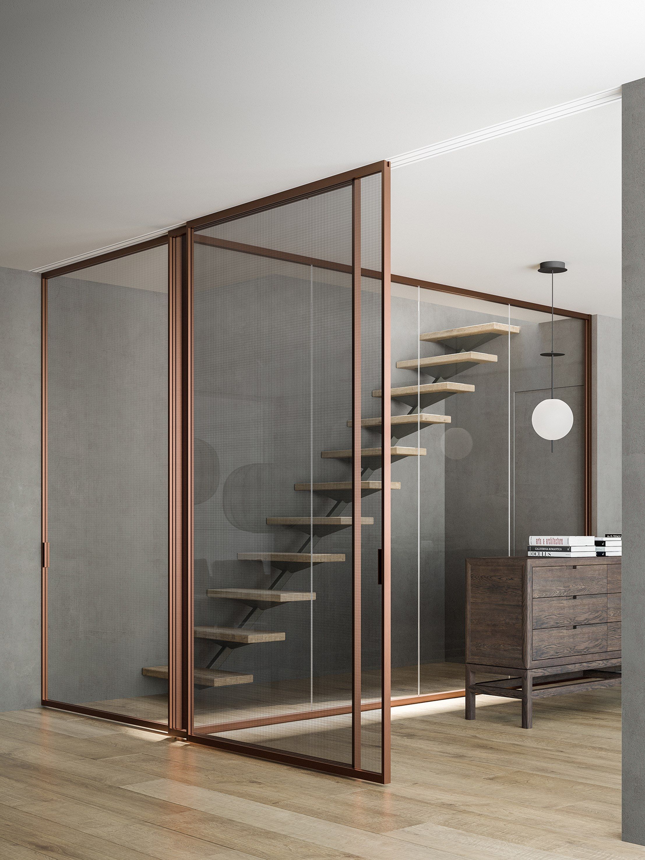 Раздвижные стеклянные двери ADL мифический ARCH-00059135 - Вид №2