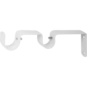 Держатель двухрядный простой 2 см цвет белый