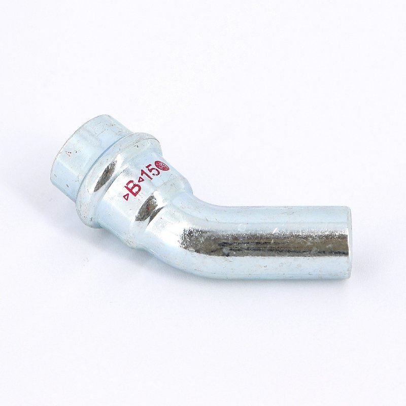 Угол-вставка 45° пресс оцинкованная сталь 15 IBP PC50400150000 - Вид №2