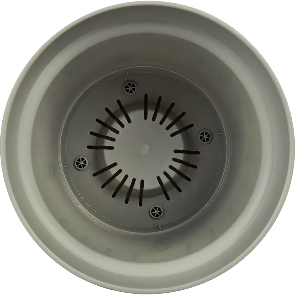 IDI LAND Mint — серый кашпо для комнатных растений с переработанным пластиком 86370203 STLM-0068212 - Вид №1