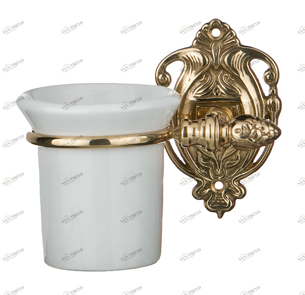 Стакан подвесной, керамика ART&MAX IMPERO AM-1230-Do-Ant