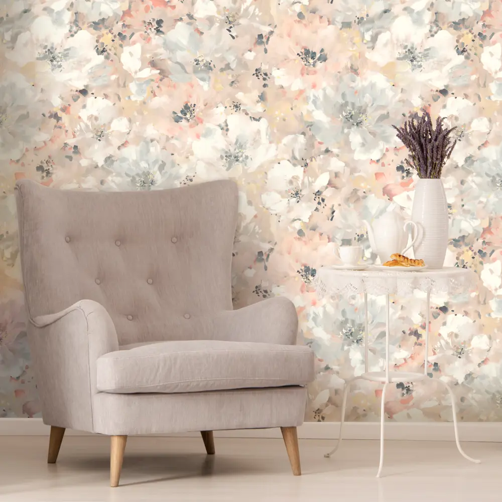 Обои флизелиновые Euro Decor Mone розовые 1.06 м ED7125-06 88478214 STLM-2171742 - Вид №2
