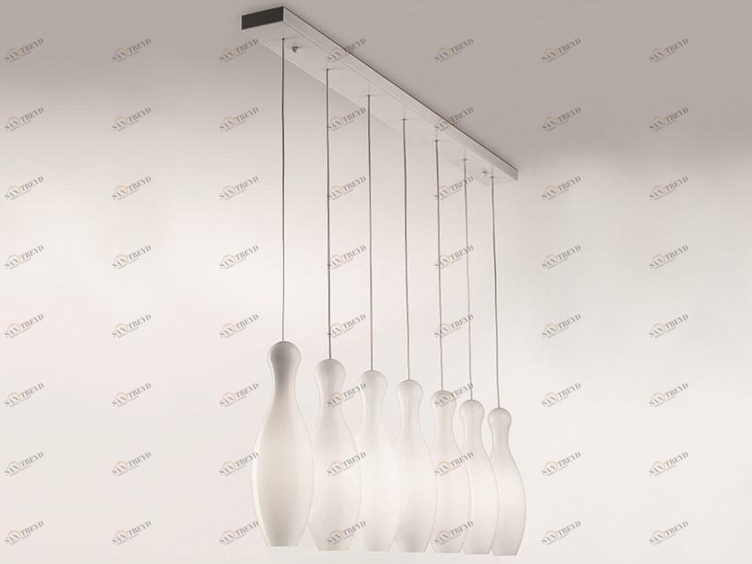 Siru Светодиодная подвесная лампа из дутого стекла  Ls629-040 