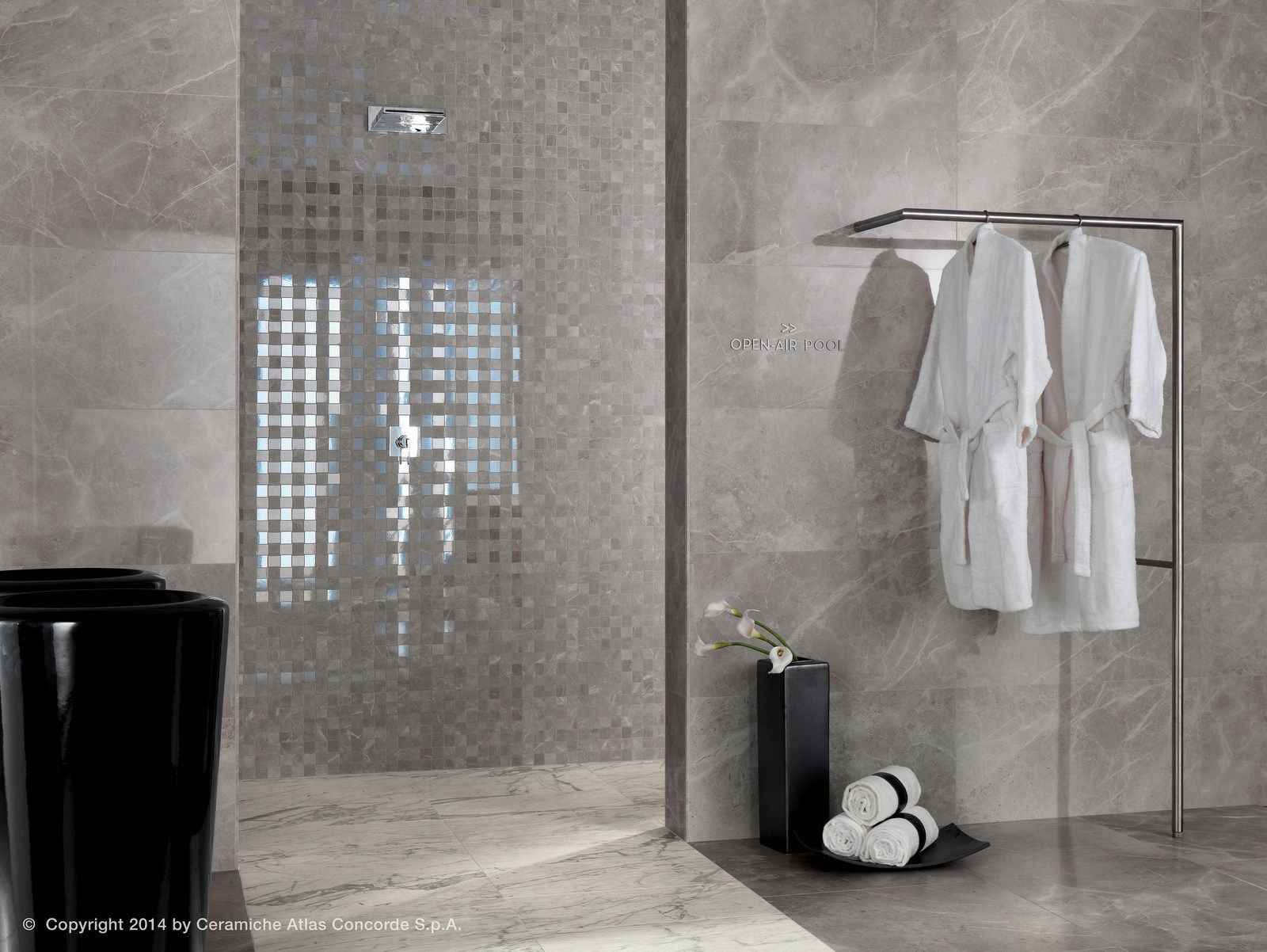 Белая паста керамическая мозаика Atlas Concorde Marvel Pro ARCH-00100008 - Вид №3