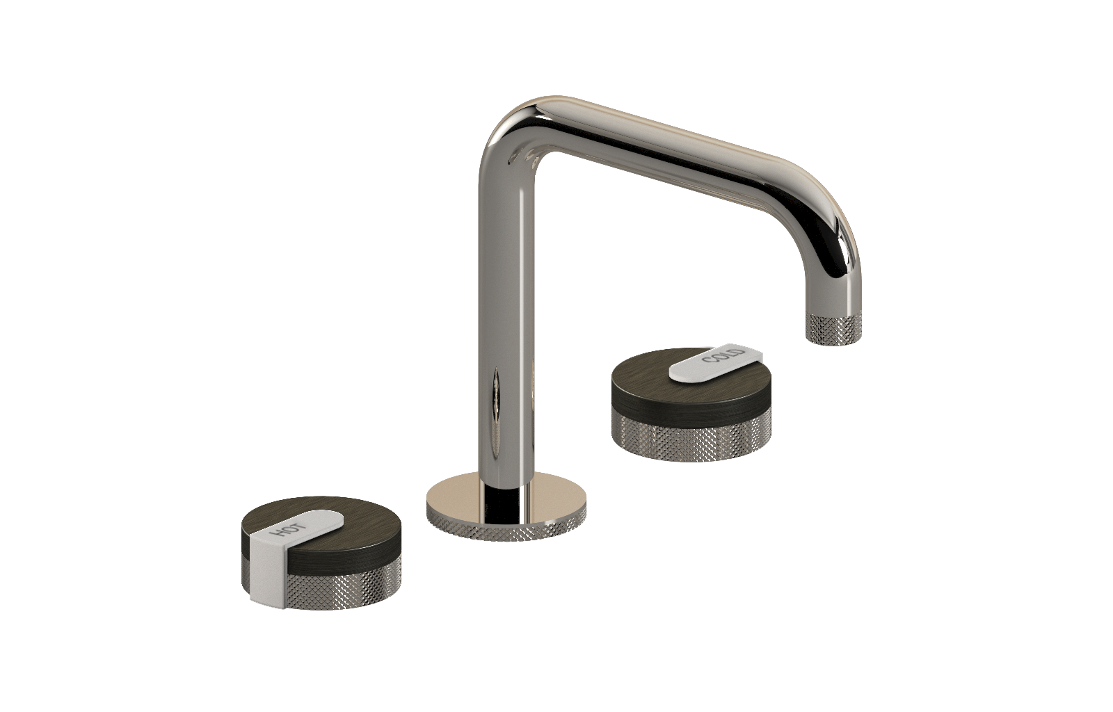 E-11511-R1BOX-L1WT-PN Смеситель для умывальника на 3 отвертия GRAFF MOD+