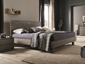 AltaCorte Двуспальная кровать из дуба Ecolab night Lb-zn7252