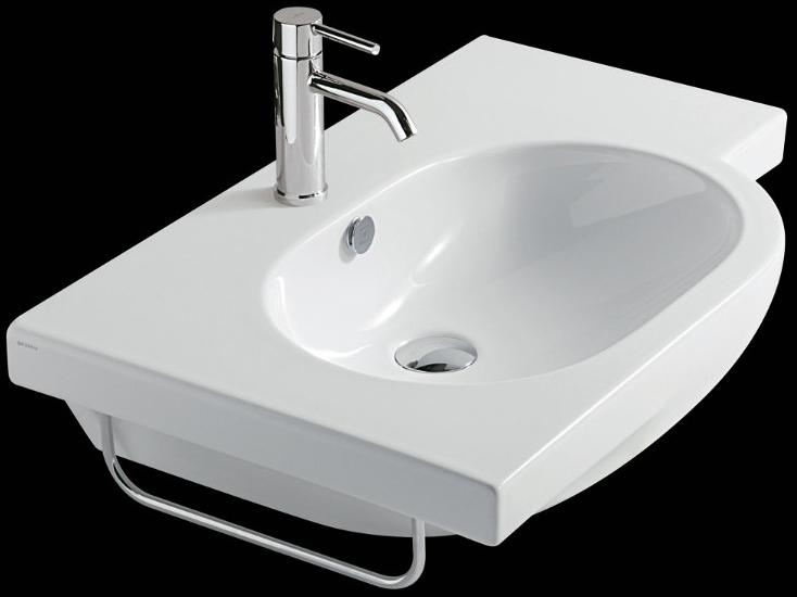 5238 Подвесная раковина настенная овальная Galassia M2 белая - Вид №2