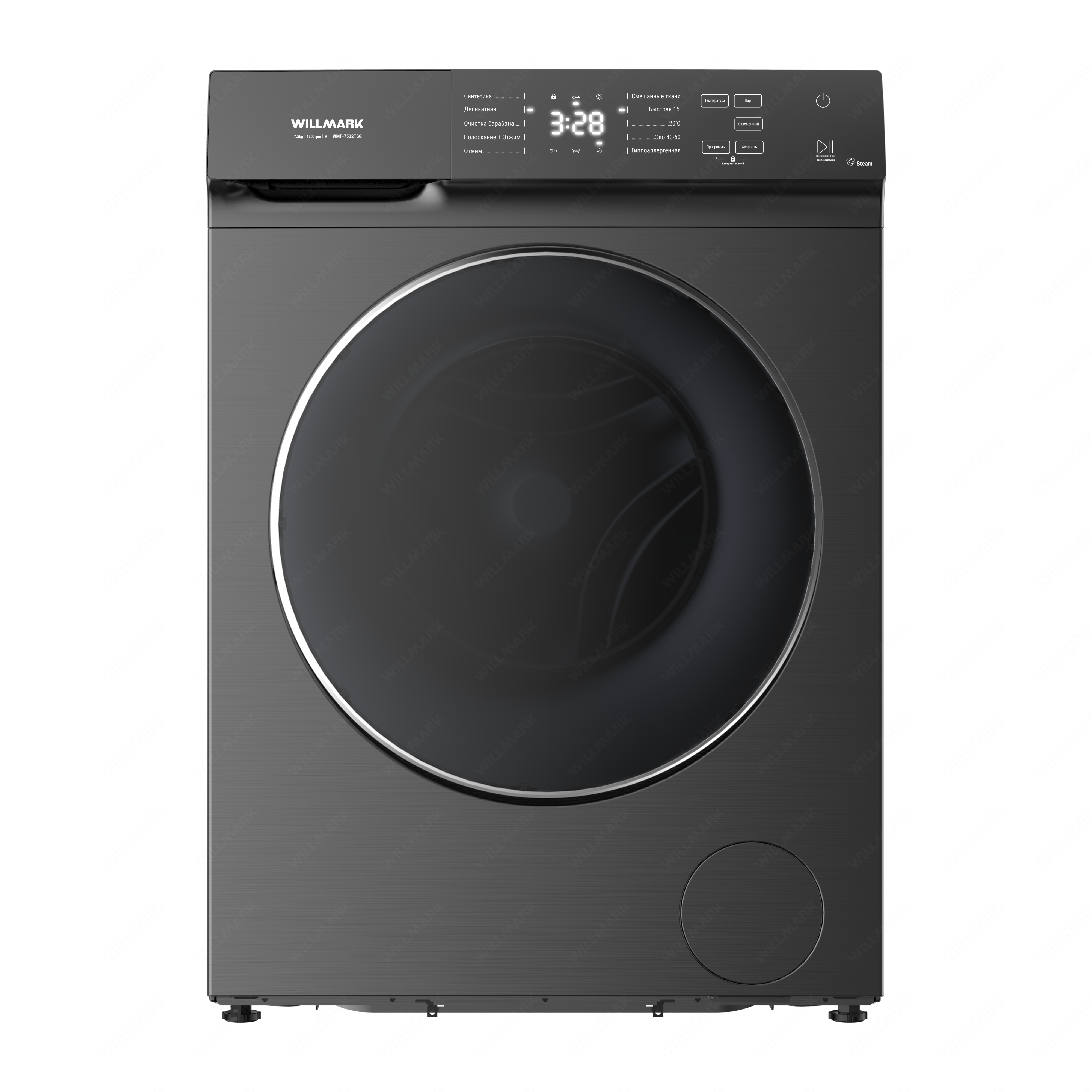 9269664 Стиральная машина WILLMARK WMF-7532TSG серый STDN-0100605