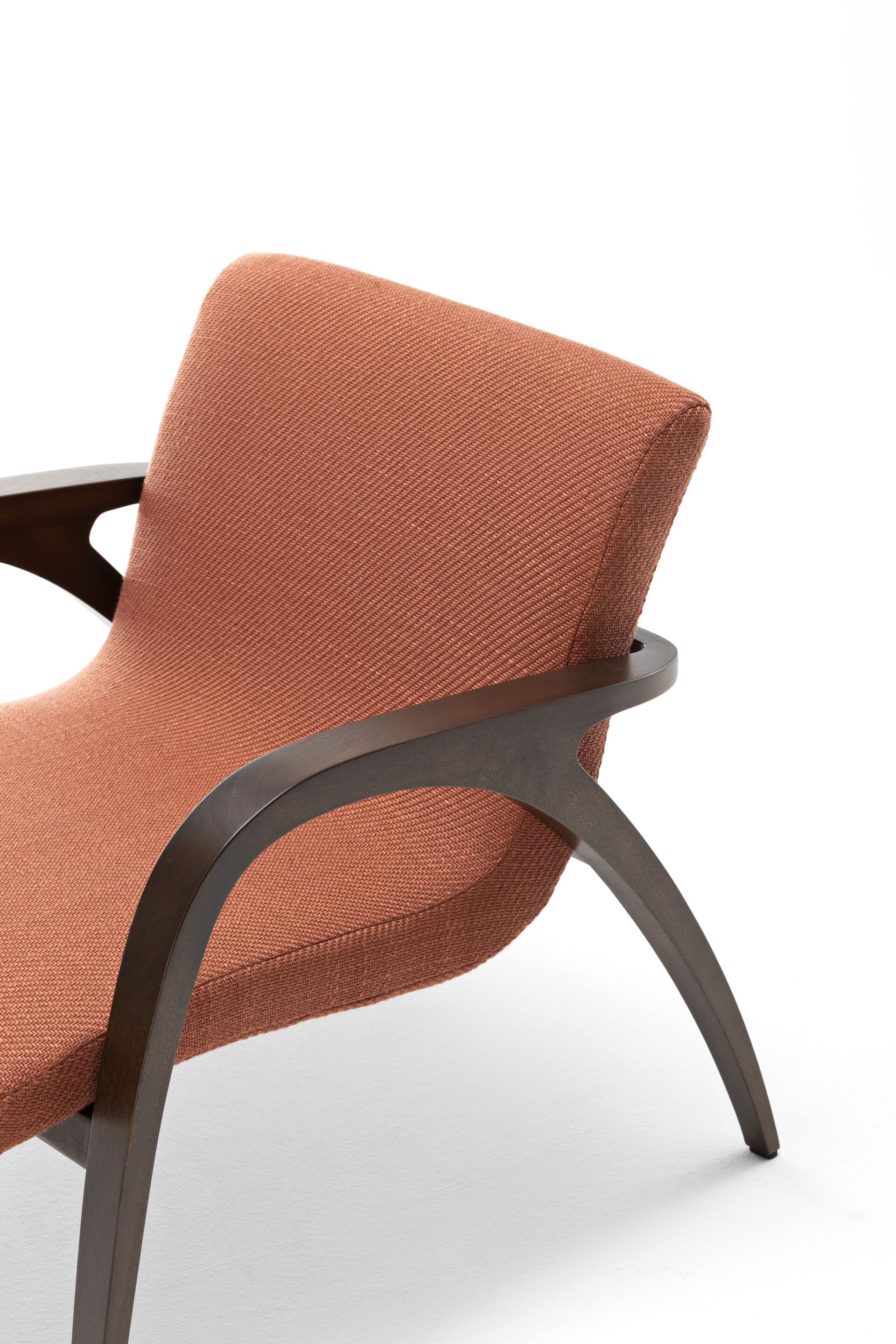 Ткань сад стул с подлокотниками Exteta Franco Albini Re-edition ARCH-00095404 - Вид №3