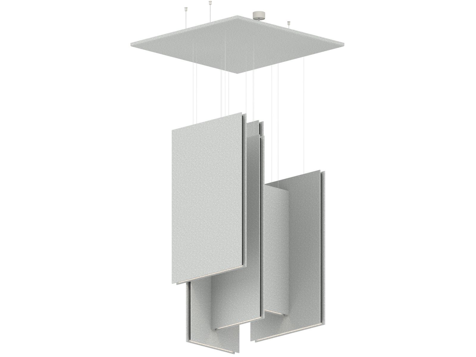 Рециркулированный Pet LED акустический подвесной светильник PROLICHT Колыбельная ARCH-00075621 - Вид №2