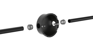 Окрашенная алюминиевая распределительная коробка